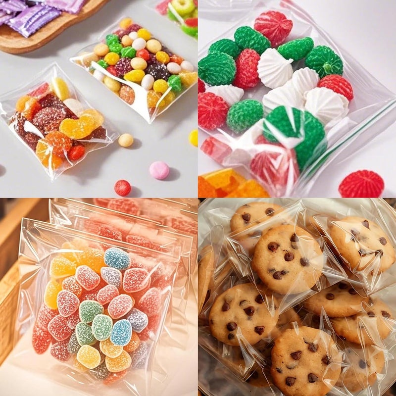 Egofine Self Sealing Cellophane Bags 100 PCS Clear Resealable Sleeves Bags for 5x7 Photo Mats, Bag Size: 5.27x7.2 inches for 5x7 Mats - Image 5